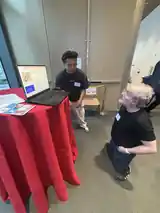 Live demonstration of the TOM assistive technology search engine at the summit